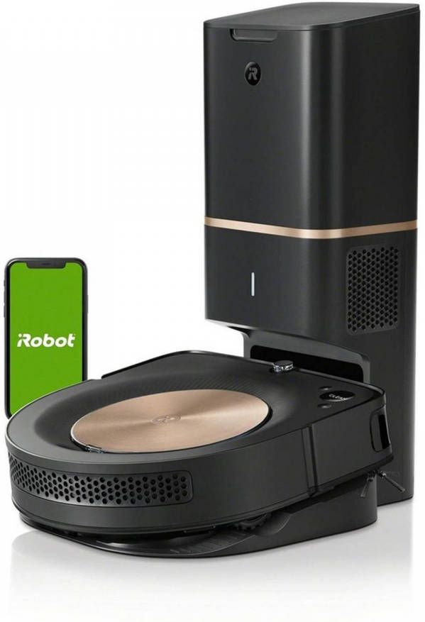 Irobot Roomba S9+(9558)Robot stofzuiger Zwart online kopen