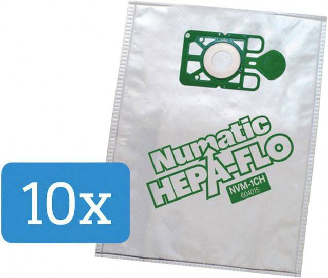 Numatic NVM-1CH 10 stuks StofzakkenStofzak Hepa-Flo voor model James/Henry en Hetty online kopen