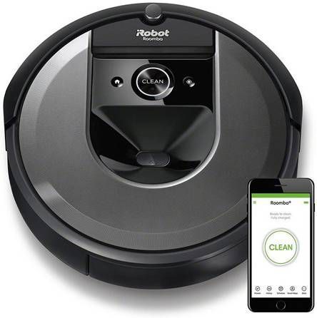 Irobot Roomba i7(7158)Robot stofzuiger Zwart online kopen