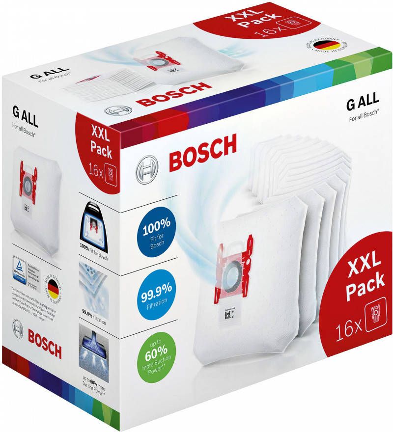 Bosch 2681038343 stofzuigerzak fleece(doos)type G All 16st. online kopen