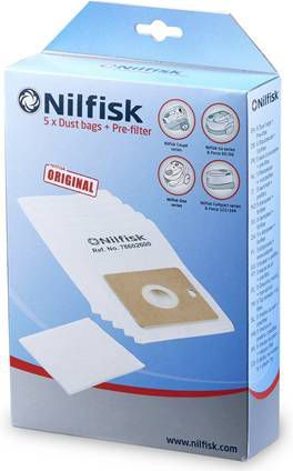 Nilfisk 2681045112 stofzuigerzak fleece(doos)Compact Coupe Force Go online kopen