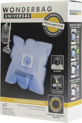 Rowenta Originele Wonderbags Microfiber vacuümzakenset Wb406120 Blauw online kopen