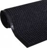 VidaXL Deurmat 90x60 cm PVC zwart online kopen