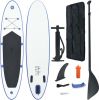 VidaXL Stand Up Paddle Board Opblaasbaar Met Accessoires Blauw En Wit online kopen