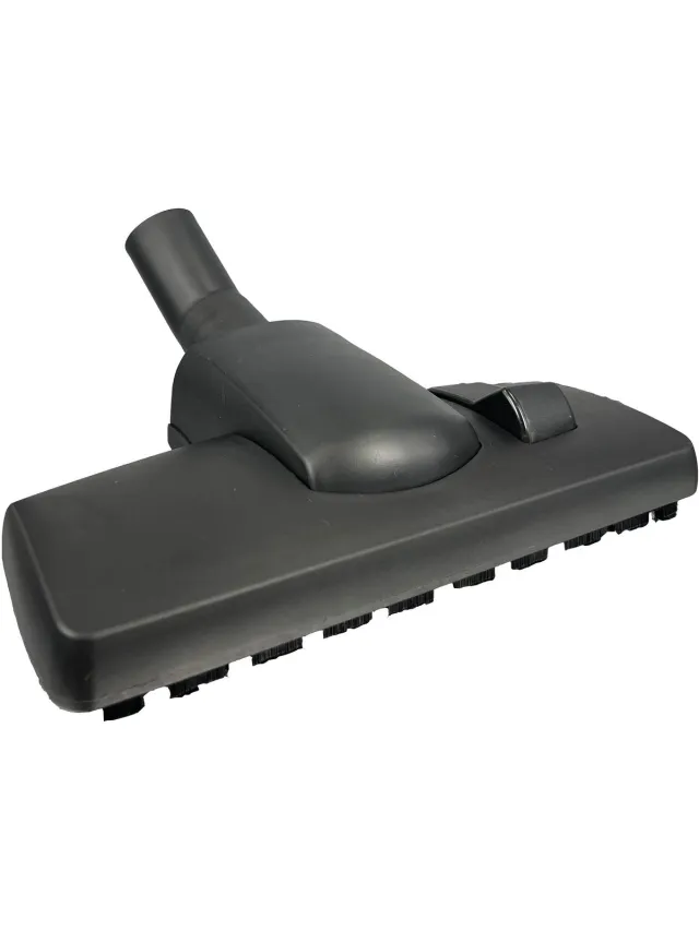 Multaparts Combinatie zuigmond universeel Ø 32 mm buisaansluiting | Model Delta 27 cm breed met rubberen loopwiel | Geschikt voor o.a. AEG, Electrolux, Nilfisk, Numatic en andere merken | Premium kwaliteit | Multaparts® huismerk Combi zuigmond