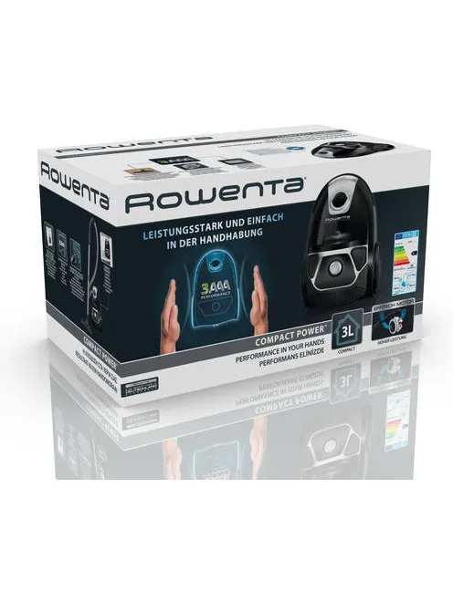 Rowenta Compact Power RO3945 stofzuiger met zak zwart, foto 6