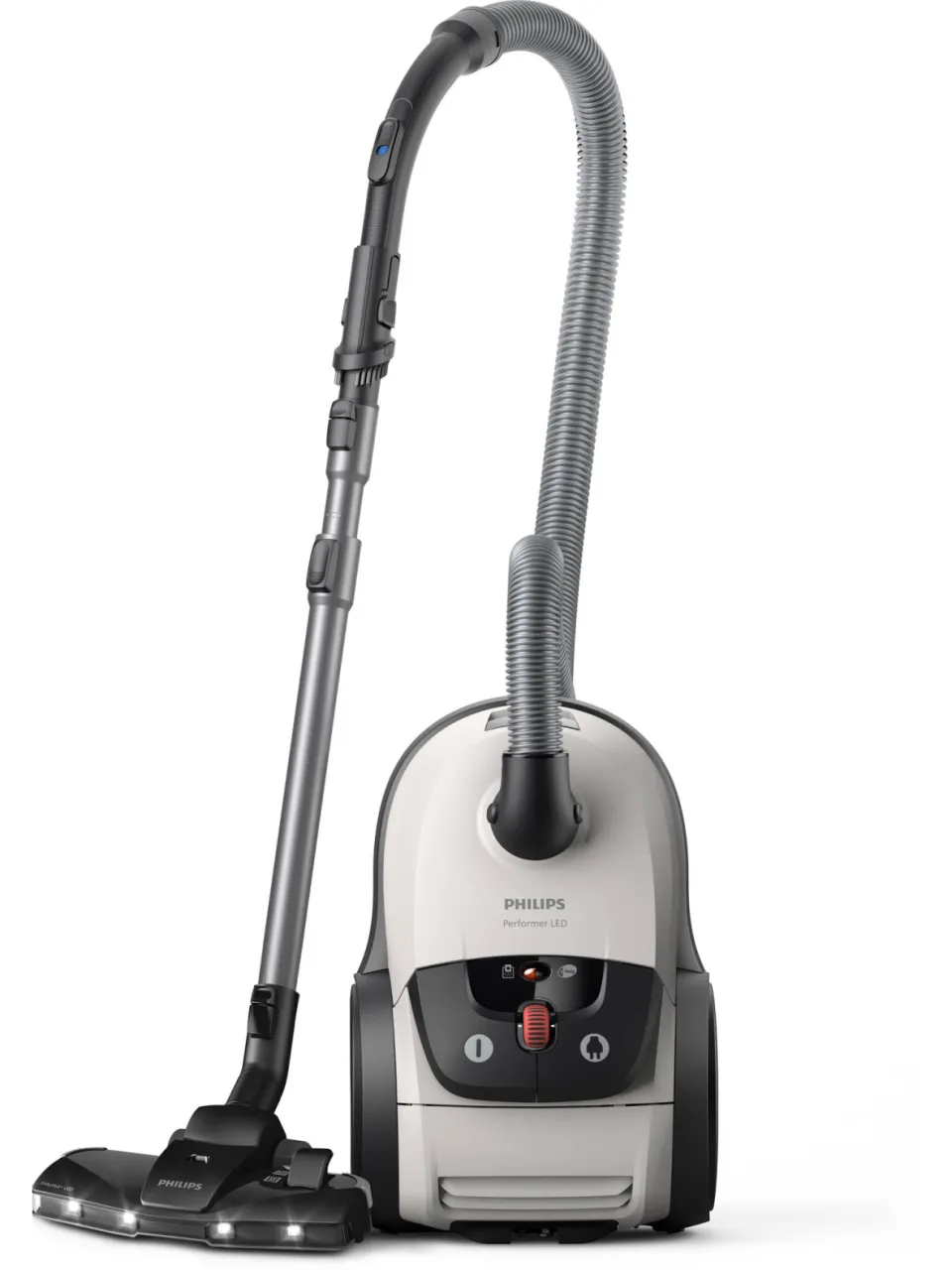 Philips Performer LED stofzuiger met zak XD8142/12 wit, foto 3