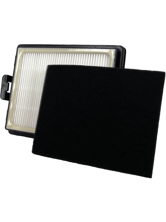 Multaparts HEPA Filter geschikt voor Philips stofzakloze stofzuiger | O.a. geschikt voor Philips FC8140, FC8142, FC8144, FC8146, FC8147, FC8148 serie | Vervanger voor FC8071, 422245946161 Zwart