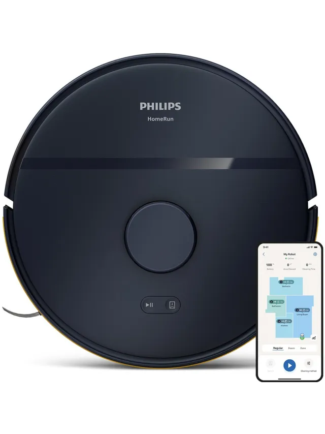 Philips XU2000/15 robotstofzuiger blauw