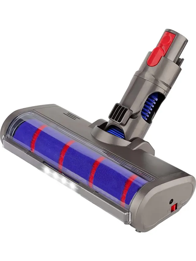 YONO Zuigmond geschikt voor Dyson Steelstofzuiger - V15 V11 V10 V8 V7 - Stofzuigermond - Onderdelen - Mondstuk Accessoires - Vloerzuigmond - Turboborstel