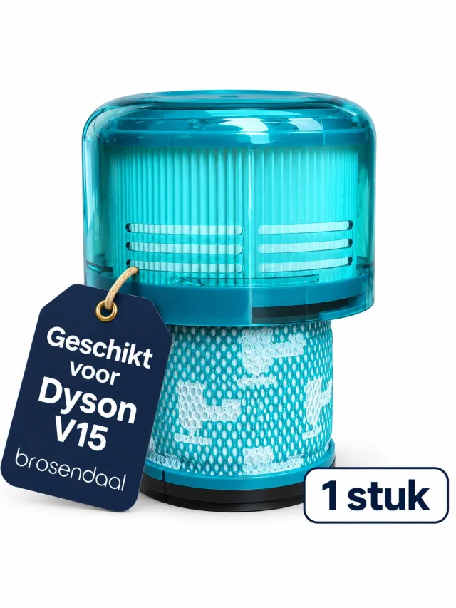 Brosendaal Filter geschikt voor Dyson V15 - Voor V15 Detect Series - SV22 | SV47 - Wasbaar en Herbruikbaar