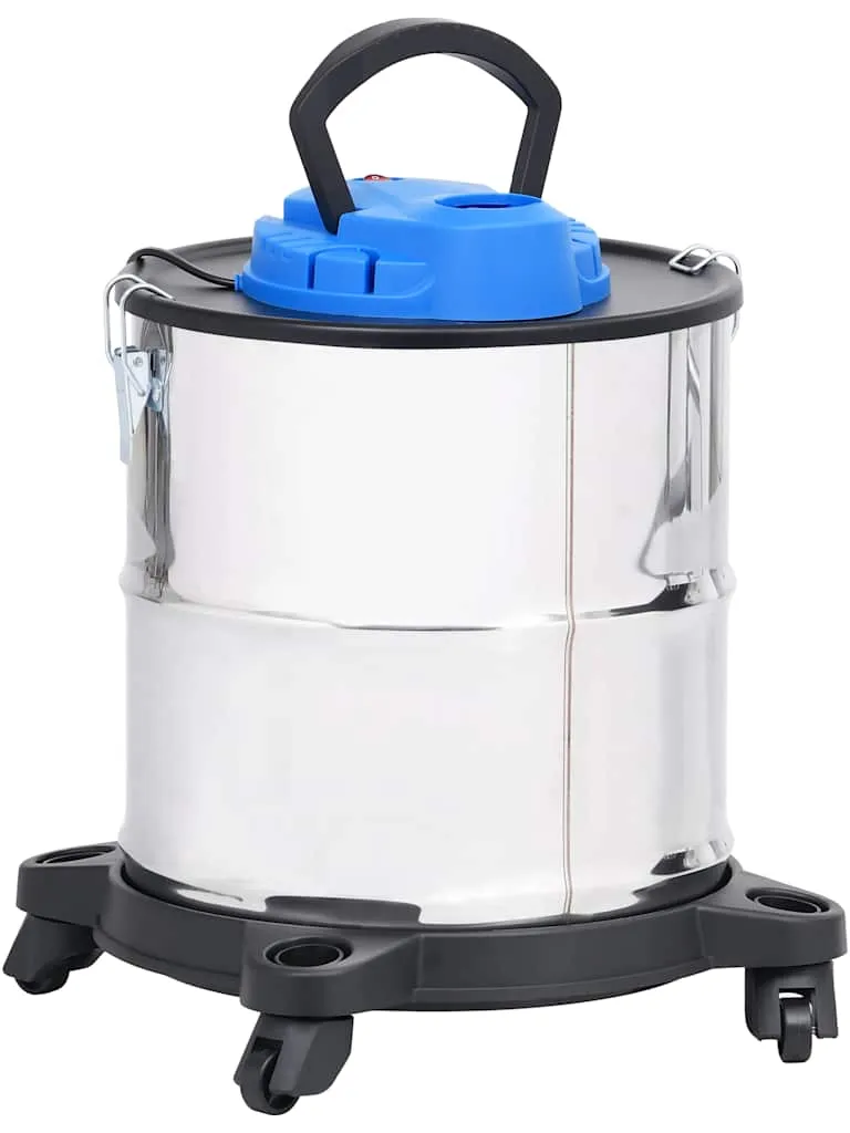 vidaXL Asstofzuiger met HEPA filter 1200 W 20 L roestvrij staal, foto 4