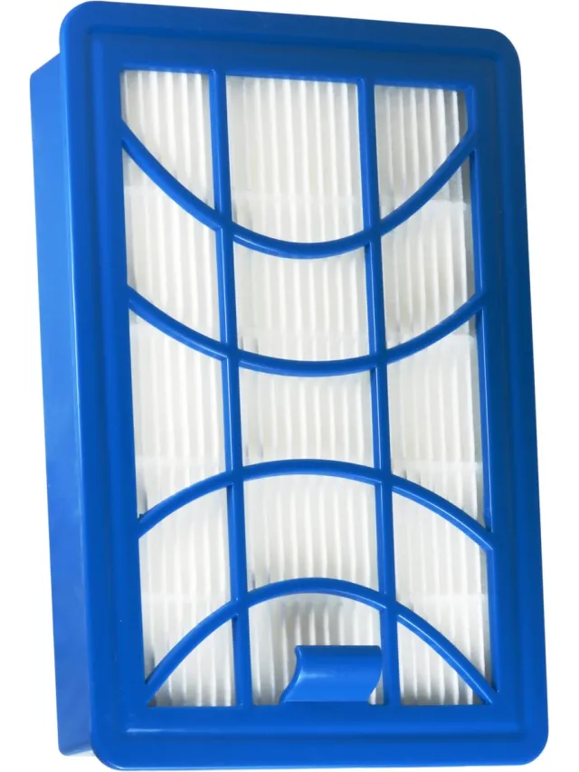 Dparts HEPA filter geschikt voor Philips - voor PowerPro Expert series - stofzuiger hepafilter - stofzuigerfilter nr. fc6042 fc6042/01 - fc8003 fc8003/01 - 432200494461 - CP0618/01 Blauw