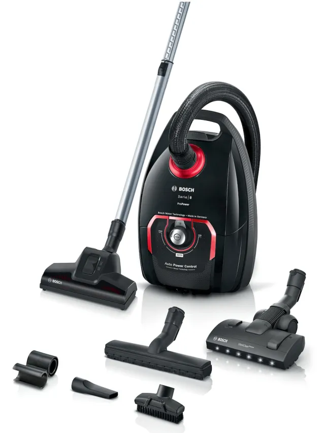 Bosch BGL8POW0L stofzuiger zwart