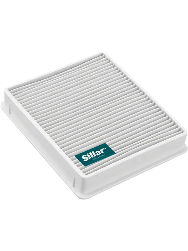 Sillar HEPA-filter voor stofzuiger – antiallergisch - compatibel met Samsung VCDC15 SC4750 VCDC20 VCC432 – vervanging NEO000019 - 1stk Wit