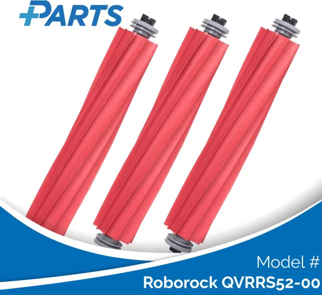 Plus.Parts Roborock QVRRS52-00 Borstels (3 Stuks, Plus.Parts® alternatief voor 8.02.0079) Overig