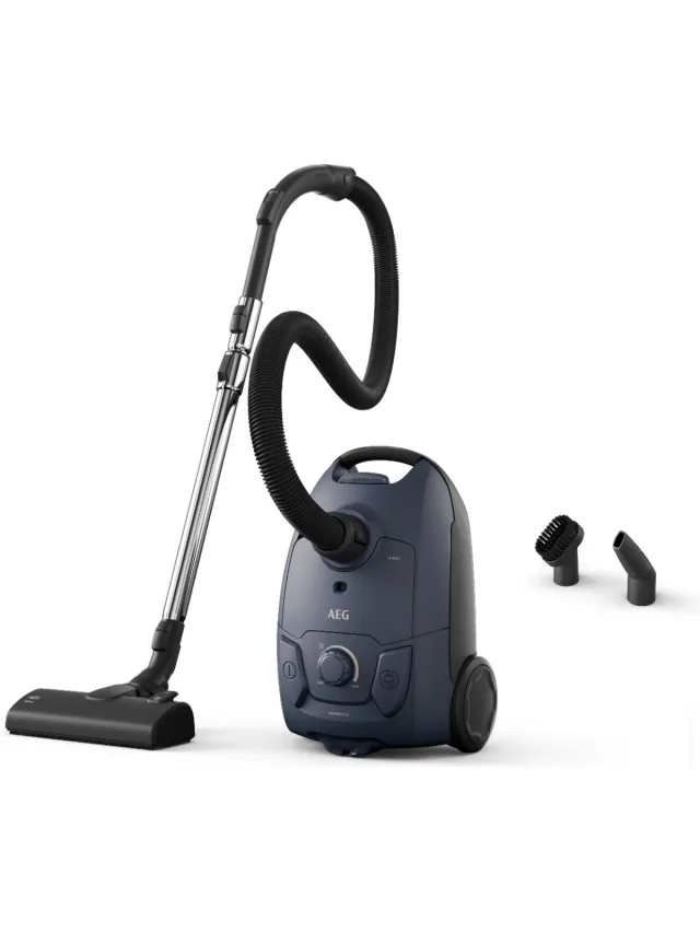 AEG AB51C1DB 5000 serie - Stofzuiger met stofzak denim blue