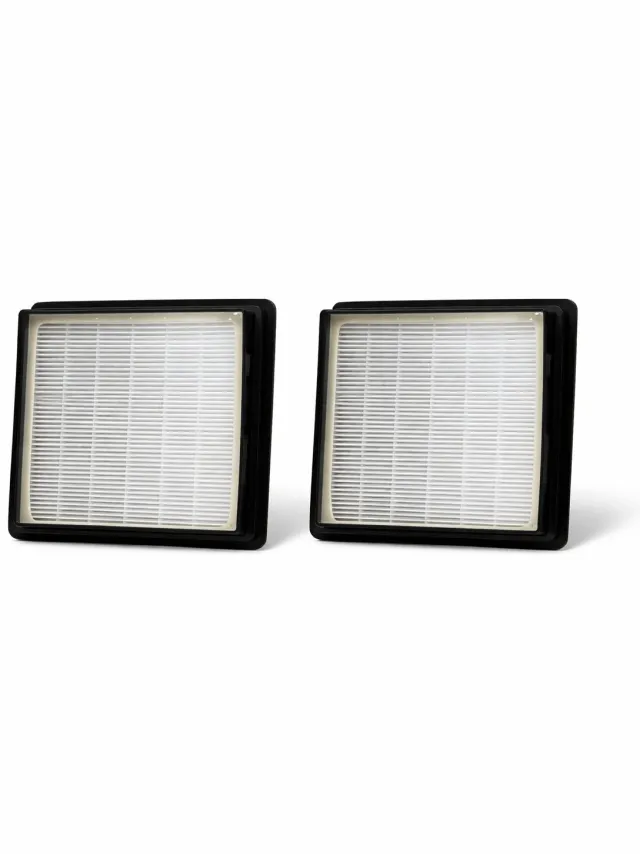 AG AG3300 - HEPA Filter - 2 stuks - Stofzuiger Zonder Zak Wit