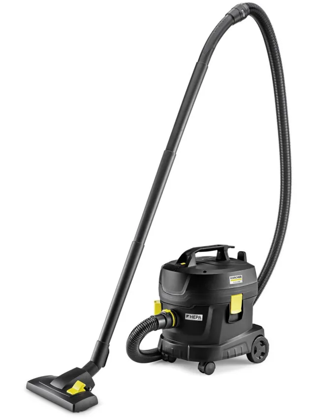 Kärcher 1.527-205.0 stofzuiger 11 l Trommelstofzuiger Droog 850 W Stofzak Zwart;Geel
