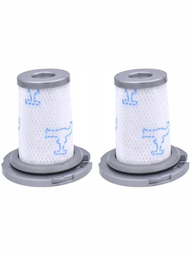 AreoSe Stofzuigerfilter voor Tefal X-FORCE FLEX 8.60 X-Pert 6.60 X-Combo, ROWENTA - 2 stuks