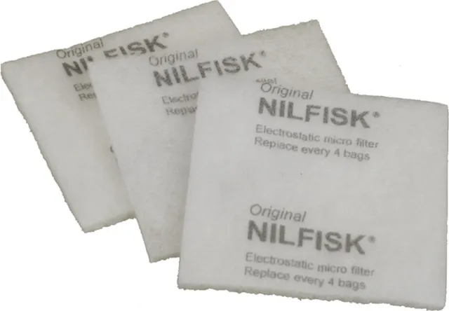 Nilfisk Voorfilter (3) - EXTREME serie - 1470157500 wit