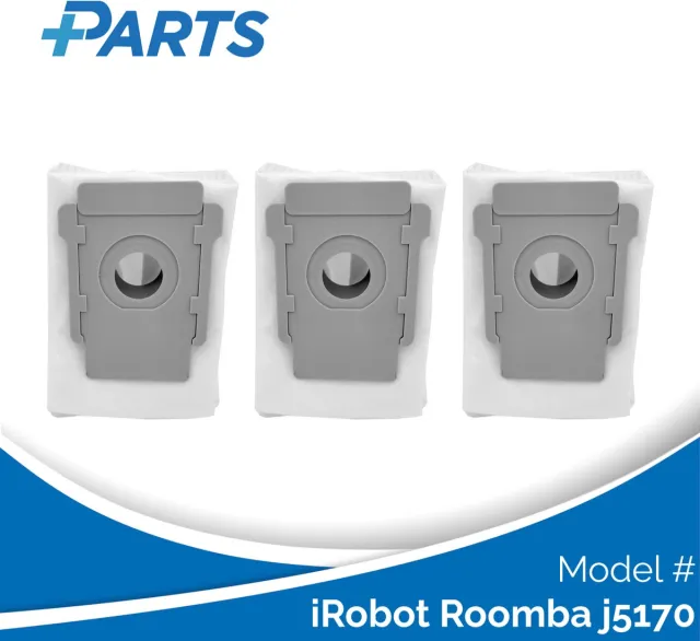 Plus.Parts iRobot Roomba j5170 Stofzakken (3 Stuks, Plus.Parts® alternatief voor 4626194 / 4640235) Overig