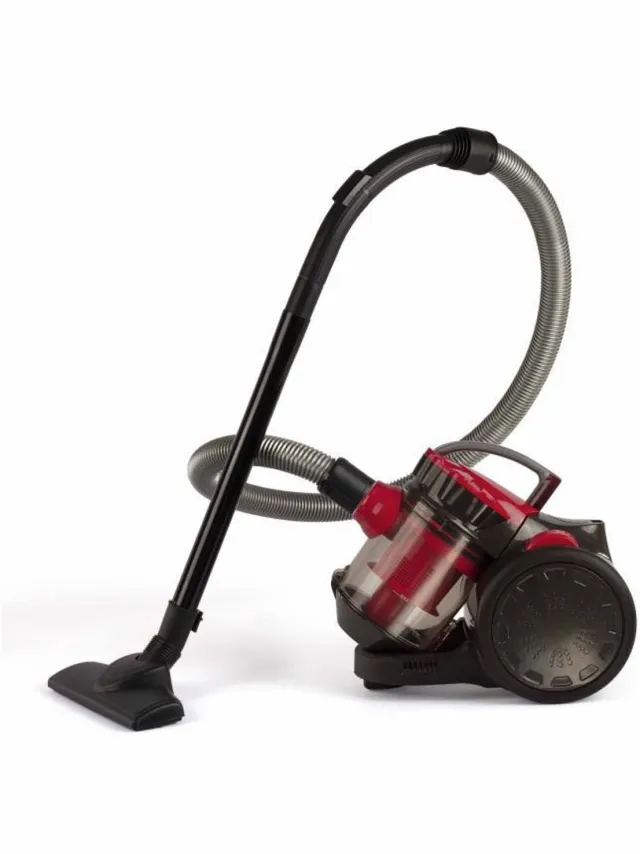 DomoClip Zakloze stofzuiger 1000W van DomoClip Rot/Schwarz