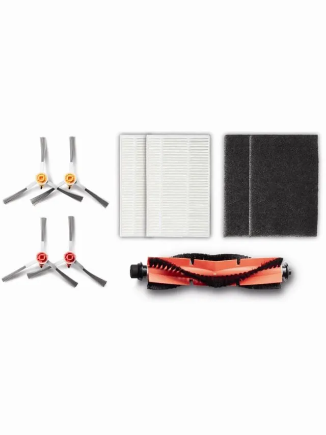 Clean Air Optima RVC-01 Set - Accessoire-set geschikt voor Robotstofzuigers RVC-001B / RVC-001G / RVC-002B Smart Grijs
