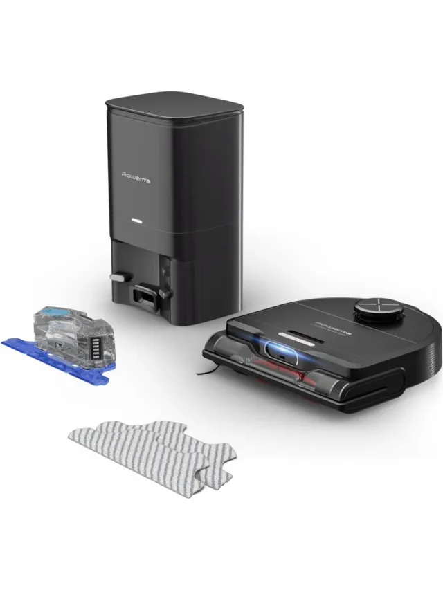 Rowenta X-Plorer Serie 220+ RR9485 - Robotstofzuiger Zwart