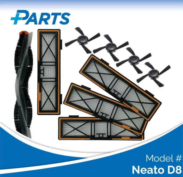 Plus.Parts Neato D8 Onderhoudsset (Plus.Parts® alternatief voor 945-0380) Overig