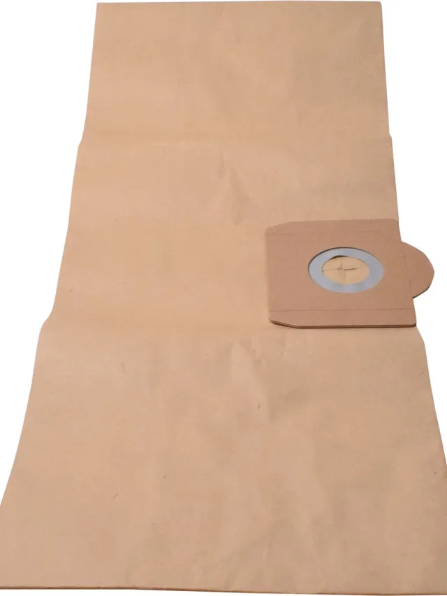 Covako Geschikt voor LAVOR. 10 stuks. Stofzuigerzakken voor Sahara, Whisper, WhisperV8, 52120023, Papier. COVAKO Merk
