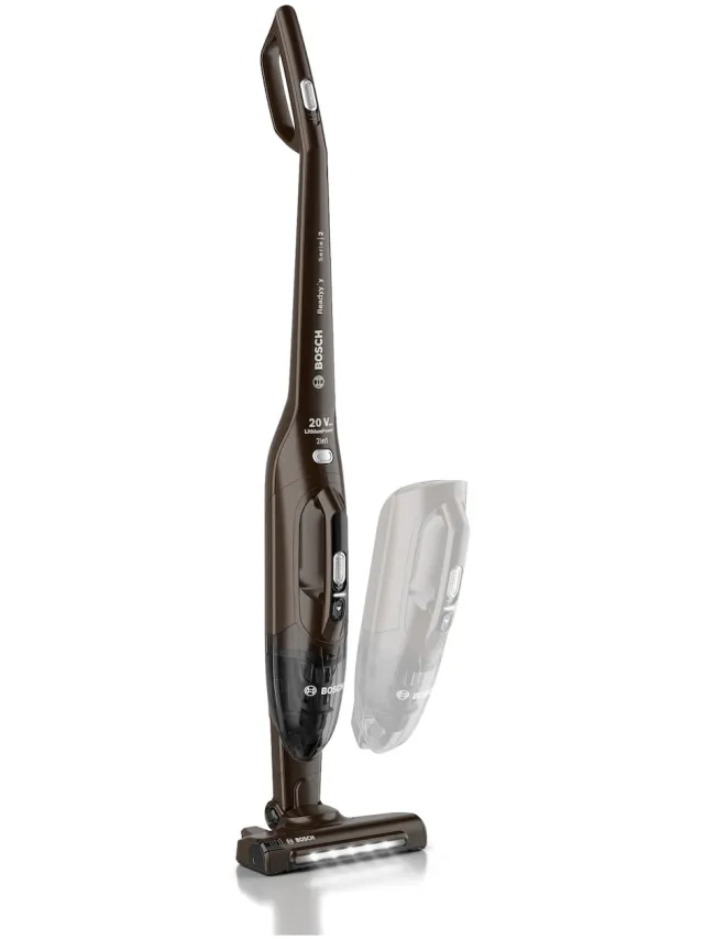 Bosch BCHF220TL Steelstofzuiger zonder zak Bruin