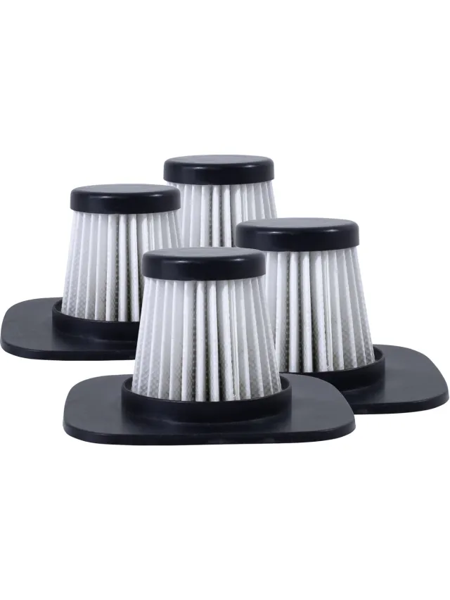 Jap Appliances Tornado S1, S2, S3 en S3C - HEPA-filter voor de kruimeldief - Set van 4 stuks HEPA Filter