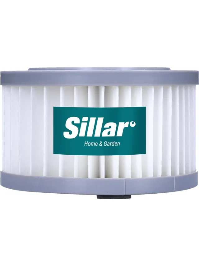Sillar HEPA-filter voor Xiaomi steelstofzuiger - stofzuigerfilter - vervanging - compatibel met Jimmy JV85 JV85 Pro H9 Pro - 1 stk grijs, wit
