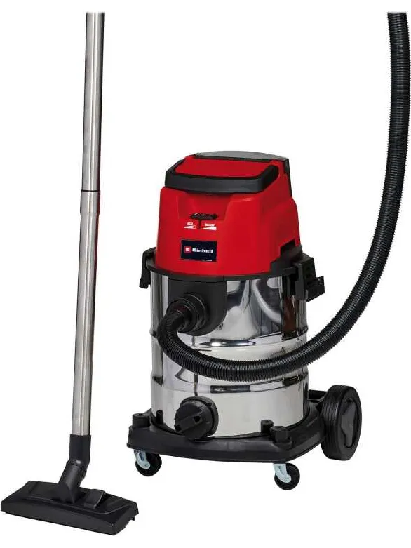 EINHELL TE-VC 36/25 Li S-Solo accu nat- en droogzuiger rood