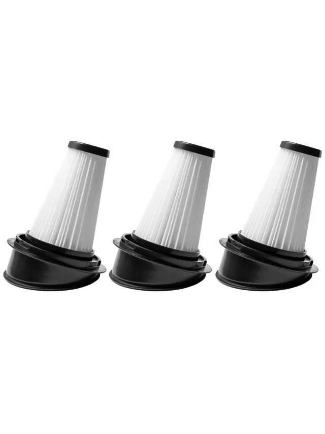 AreoSe HEPA-filter voor BEKO 9178013673 - VRT61814 VRT61818 VRT61821 - 3 stuks
