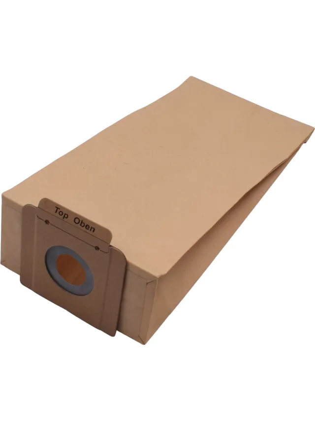 Geschikt voor VERMOP. 10 stuks. Stofzuigerzakken voor, SD7, SD 7, papier. COVAKO Merk