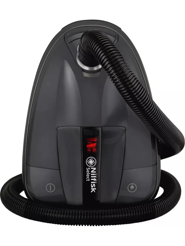 Nilfisk 128390155 stofzuiger - 3,1 l - Droog - 650 W - Stofzak Zwart