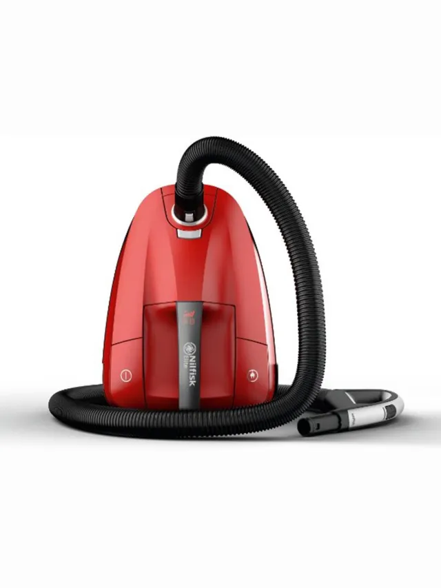 Nilfisk Elite RCL14E08A2 - Stofzuiger met zak rood