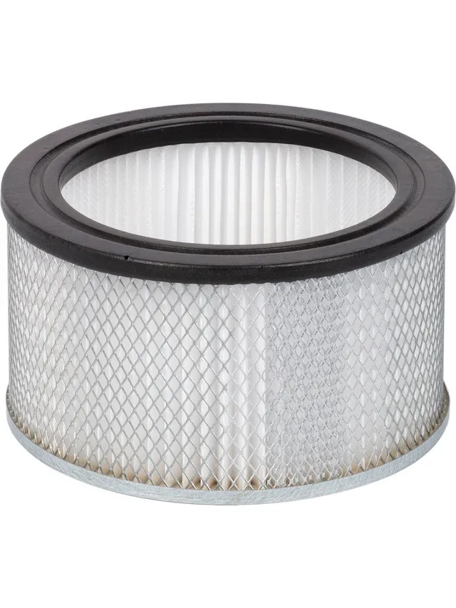 Powerplus POWX312A Asfilter - Voor aszuiger POWX312 Wit