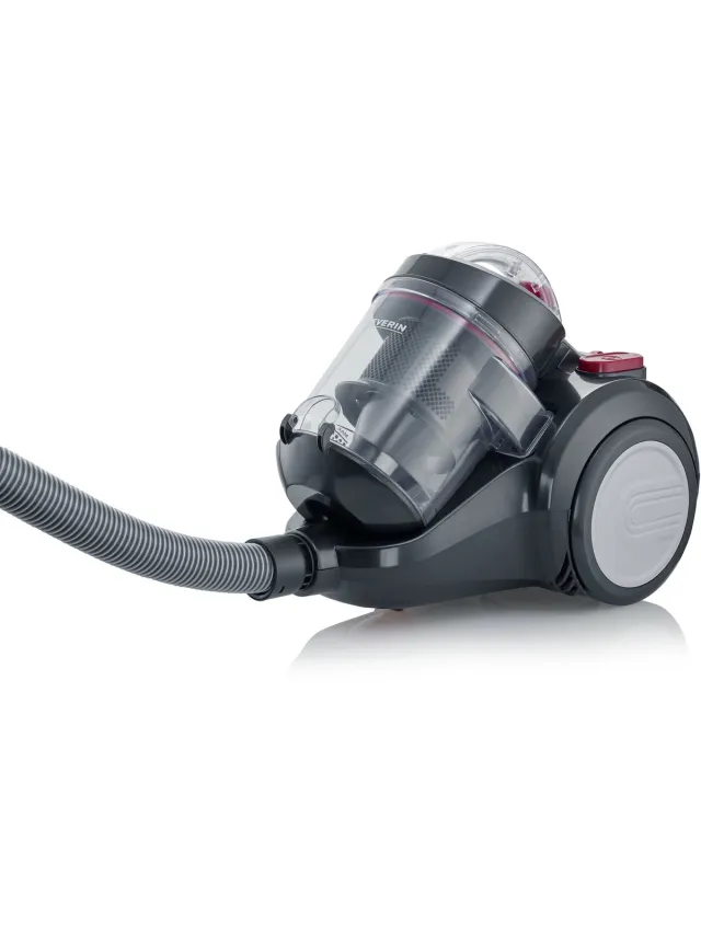 Severin CY7089 - Stofzuiger - Zwart/Rood