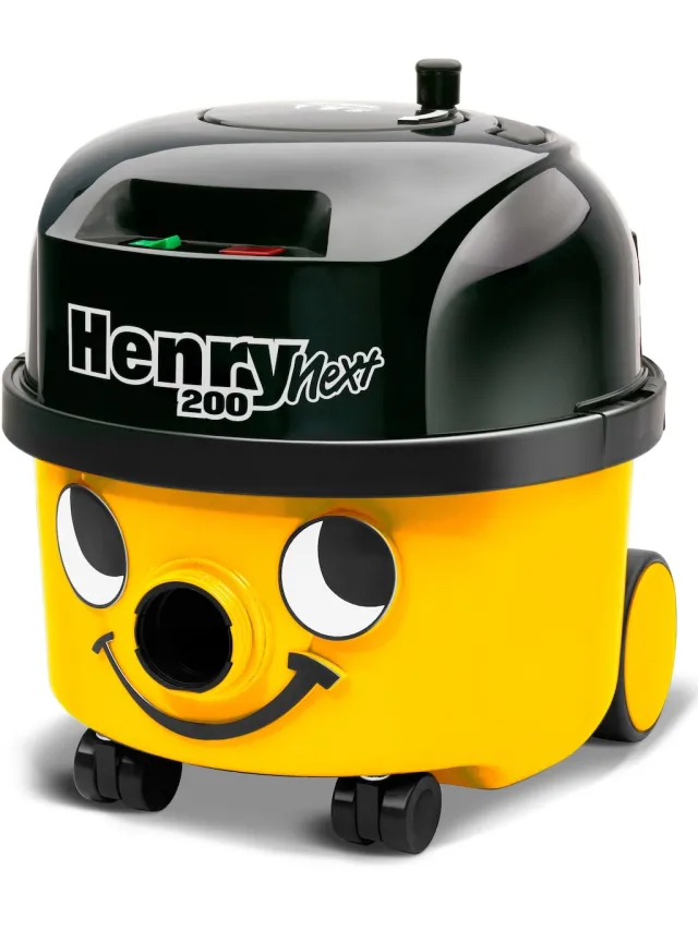 Numatic Henry Next HVN-203-11 sledestofzuiger met zak geel
