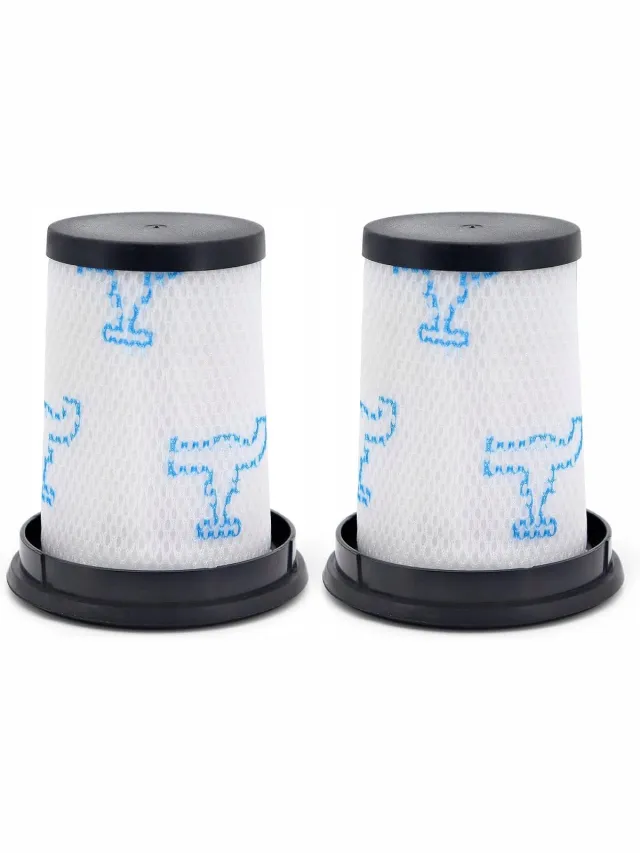 AreoSe Stofzuigerfilter voor ROWENTA TEFAL Air Force Flex 760 - 2 stuks