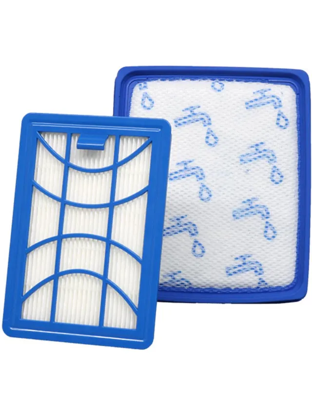 Propex Parts Stofzuigerfilter - Geschikt voor Philips FC8003 - Vervangingsset Blauw
