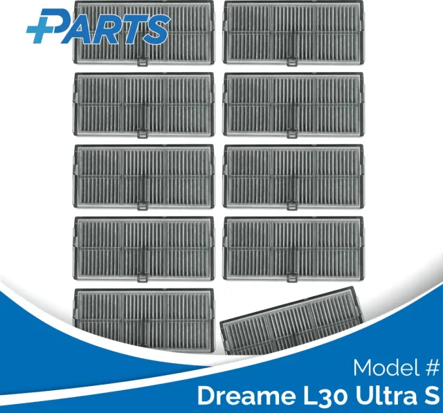 Plus.Parts Dreame L30 Ultra S Filters (10 Stuks, Plus.Parts® alternatief voor RHF14) Overig