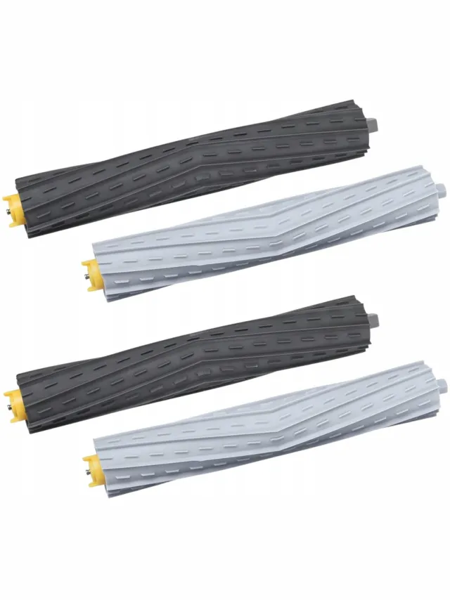 AreoSe Rolborstelset voor iRobot Roomba 800 900 - 4 stuks