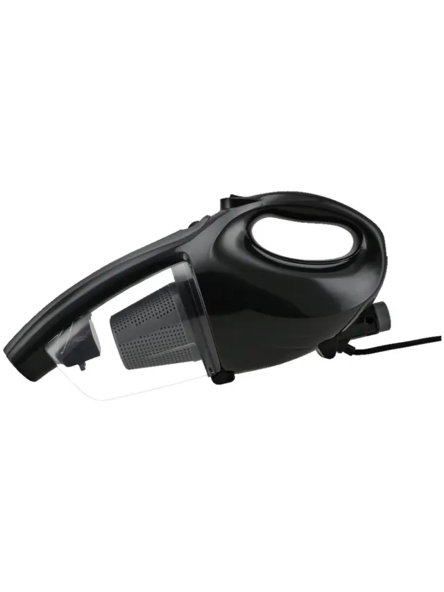 Mestic Stofzuiger MS-100 – 600 W - 230 V aansluiting - Zakloos - Snoerlengte: 5 m - Afneembaar stofreservoir Zwart