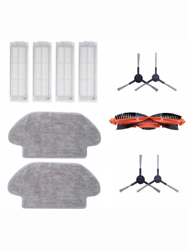 AreoSe Accessoireset voor VIOMI V3 V2 Xiaomi Vacuum Mop Pro - en efficiëntie