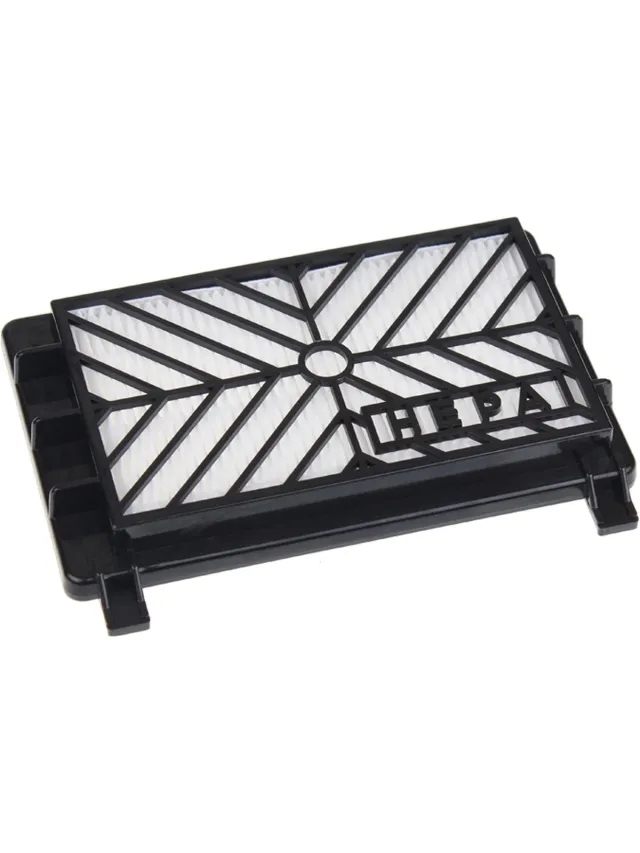 SQOON HEPA-filter geschikt voor Philips Vision & Mobilo HR6993 - Gelijk aan model: 432200039090 - Vervangt origineel filter, ideaal voor schone en gezonde lucht in huis Zwart