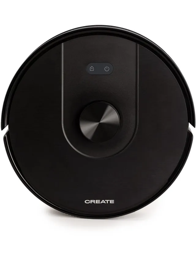 Create Slimme robotstofzuiger en dweilrobot met optionele zelfledigende basis 5000Pa - NETBOT LS50 Zwart